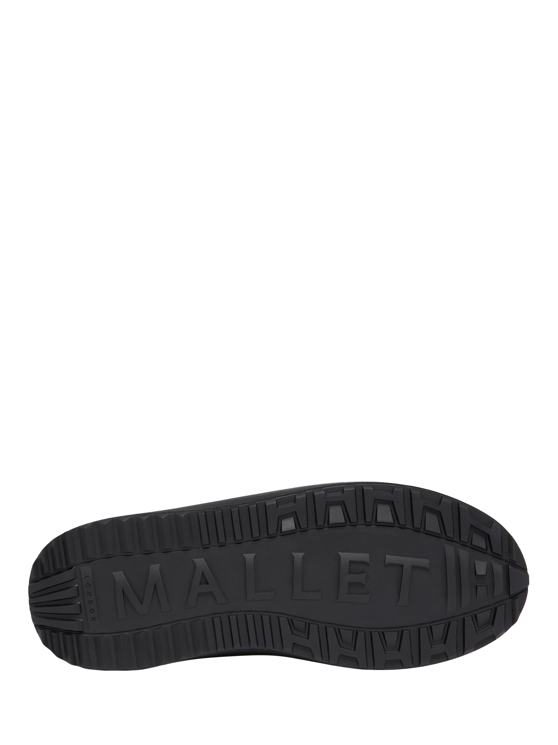 Product image 5 of 5, which shows Mallet Hoxton Lite Leather Lace-Up Trainers, Black, 11