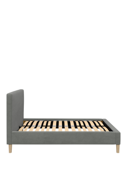 John Lewis Emily Upholstered Bed Frame, Limited Edition, King Size - view 2, Slate