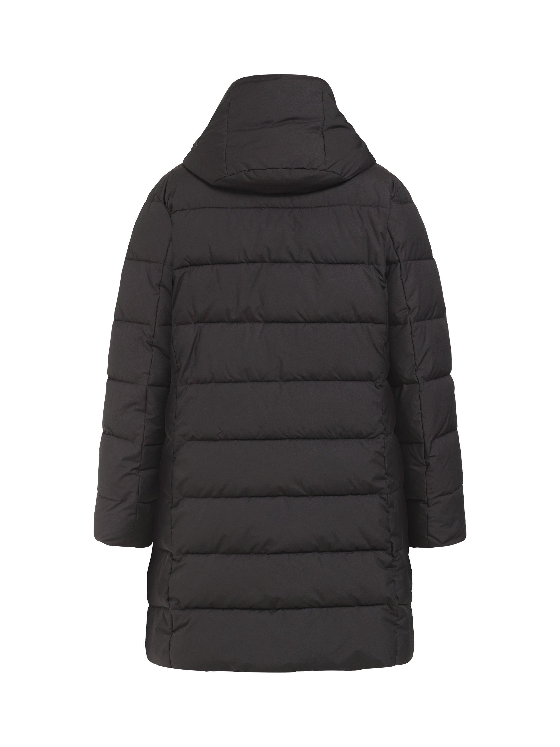 Product image 9 of 9, which shows Didriksons Nella Quilted Parka, Black, 8