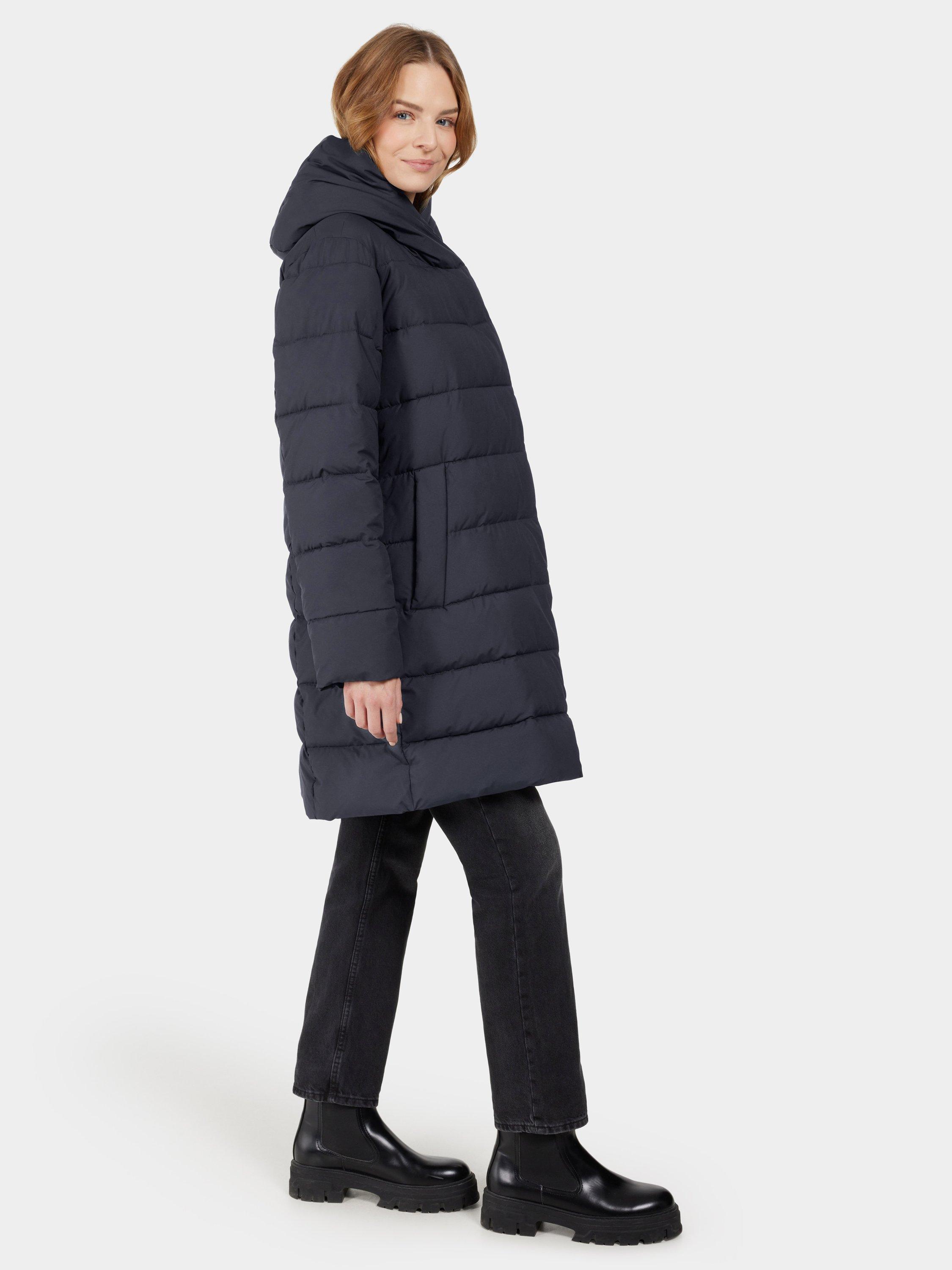 Product image 5 of 9, which shows Didriksons Nella Quilted Parka, Dark Night Blue, 8