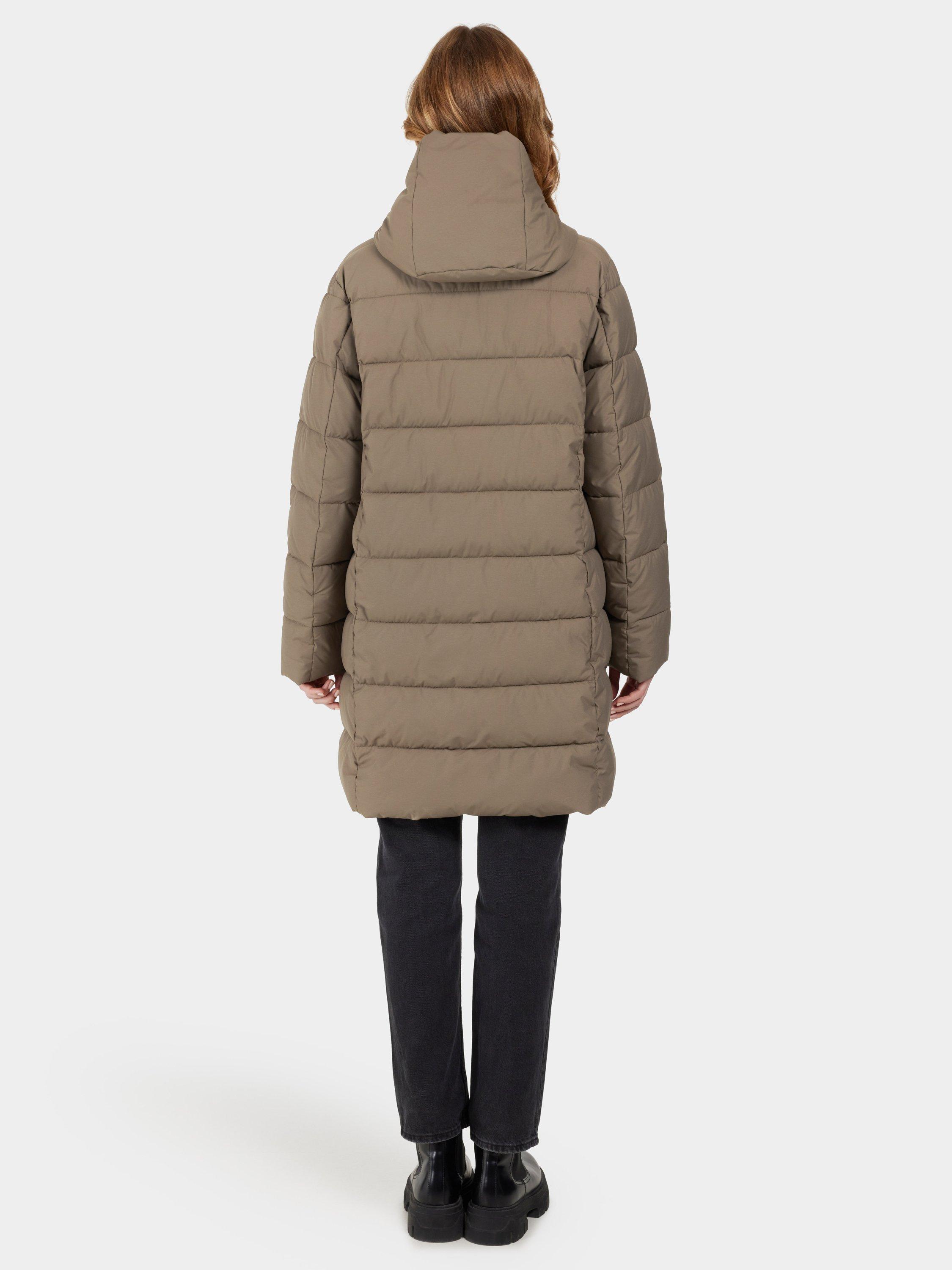 Product image 4 of 8, which shows Didriksons Nella Quilted Parka, Walnut, 8