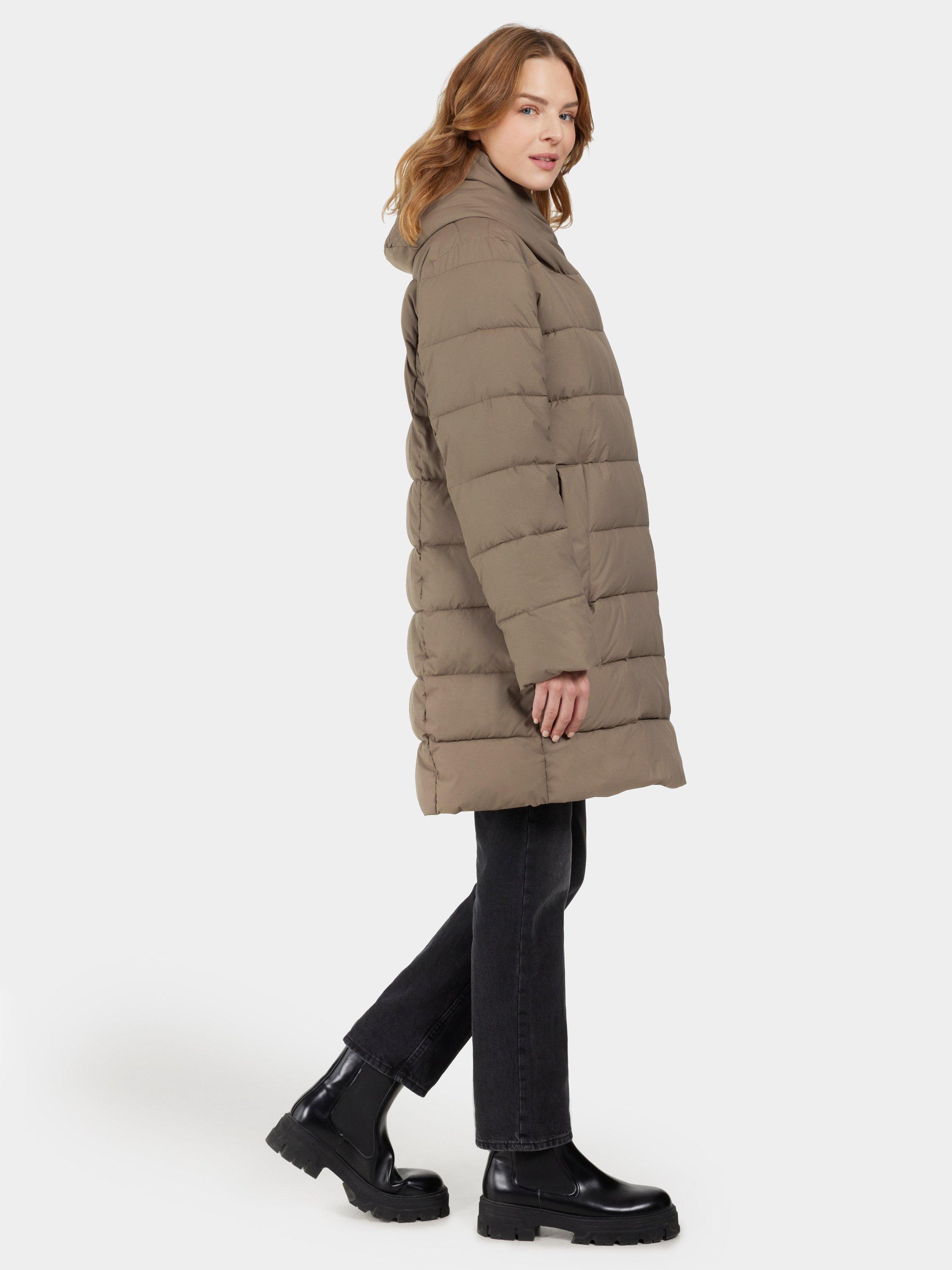 Product image 5 of 8, which shows Didriksons Nella Quilted Parka, Walnut, 8