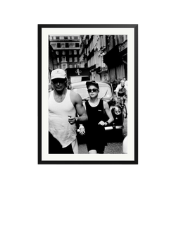 Sonic Editions Madonna Jogging Framed Print, Black