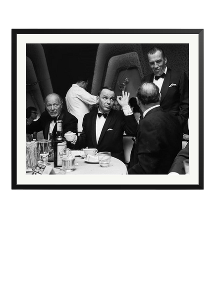 Sonic Editions Frank Sinatra A-OK Framed Print, Black