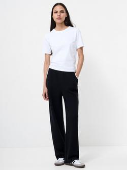 French Connection Jordan Colour Contrast Trousers - view 2, Black/White