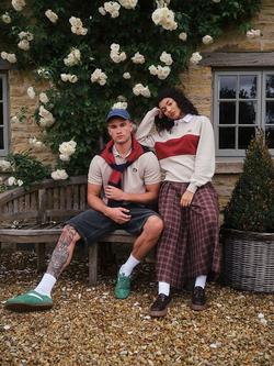 Canterbury CCC Classic Polo - view 2, Beige Red