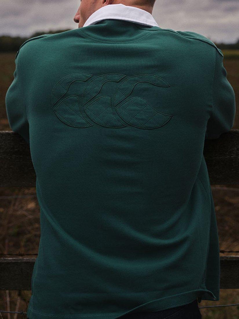 Product image 2 of 8, which shows Canterbury CCC Rugby Jersey, Green, S