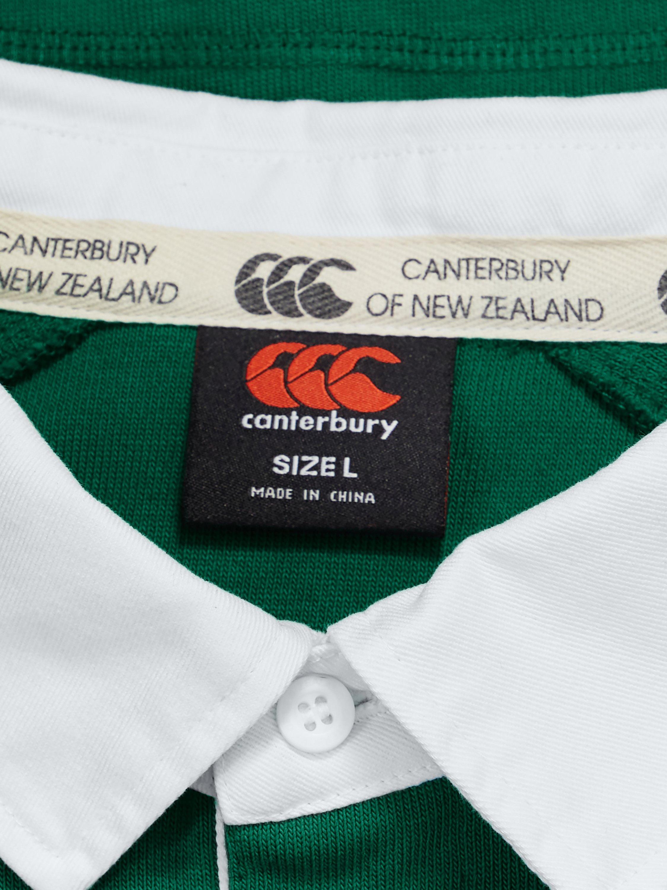 Product image 4 of 8, which shows Canterbury CCC Rugby Jersey, Green, S