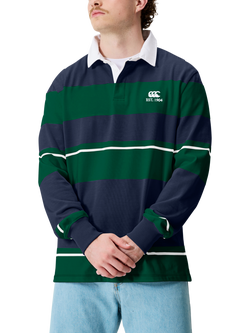 Canterbury CCC Multi Stripe Rugby Jersey, Green Stripe, Green Stripe