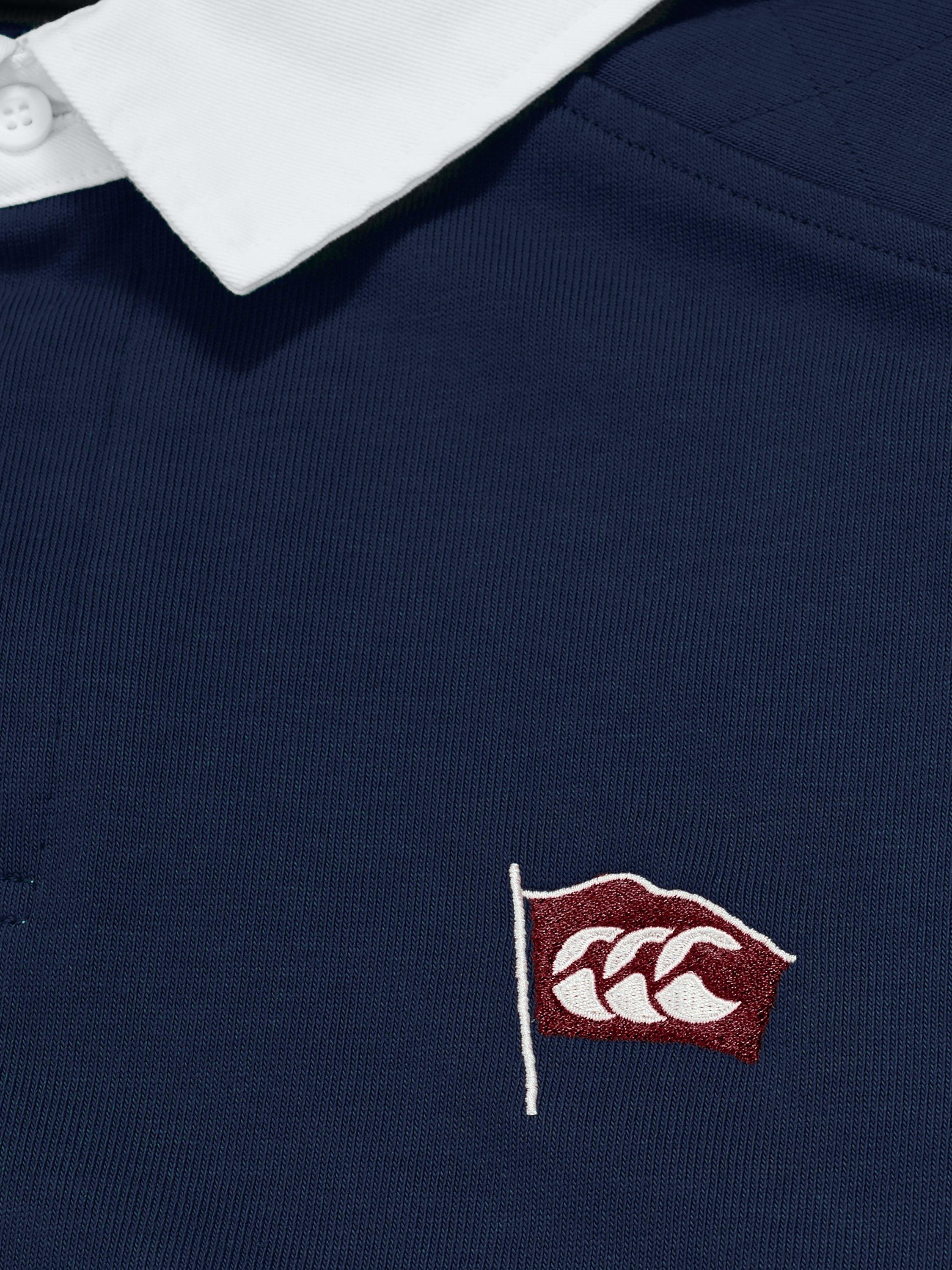 Product image 4 of 7, which shows Canterbury CCC Rugby Jersey, Blue, S