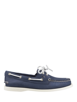 Sperry Authentic Original 2 Eye Boat Shoes, Navy, Navy