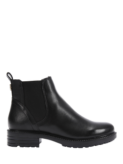 Carvela Russ Wide Fit Leather Ankle Boots, Black, Black