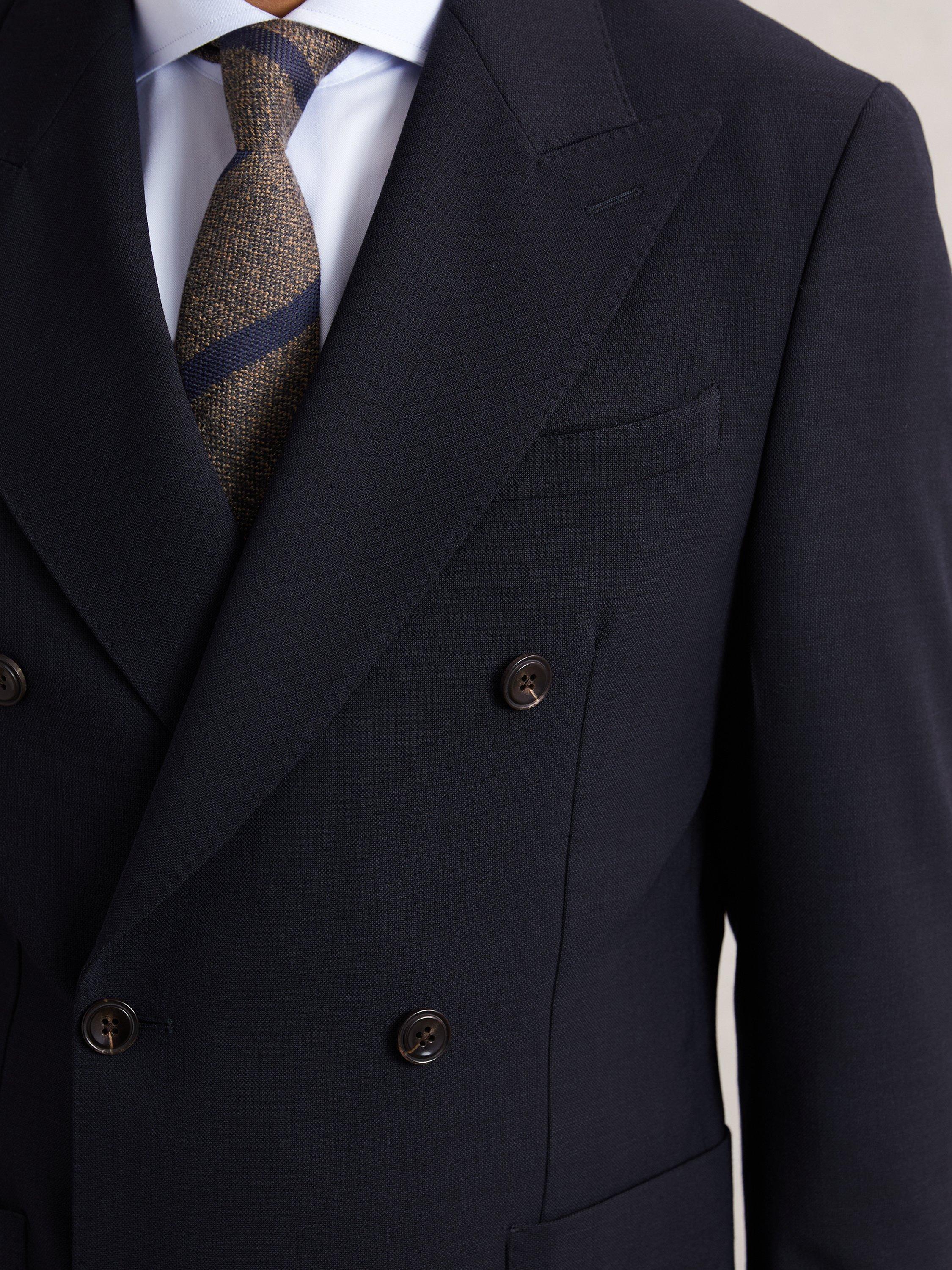 Product image 4 of 5, which shows Reiss Belmont Tailored Blazer, Navy, 36