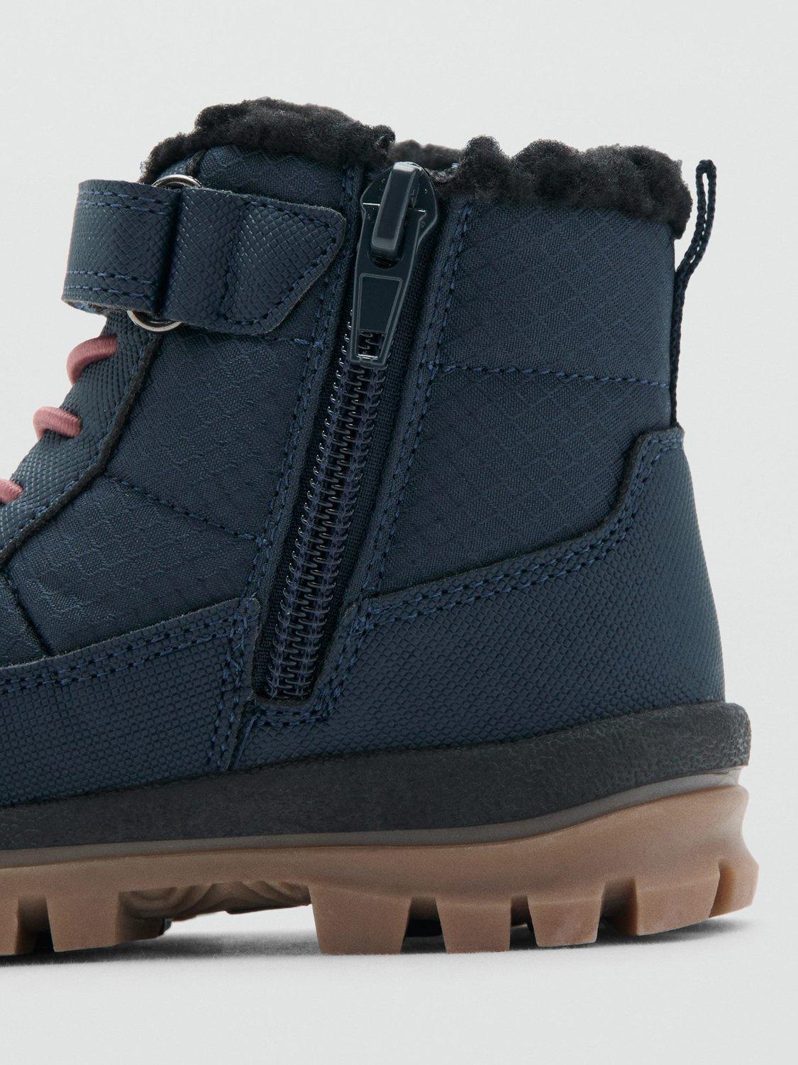 Product image 3 of 4, which shows Mango Kids' Neo Walking Boots, Medium Blue, 10 Jnr