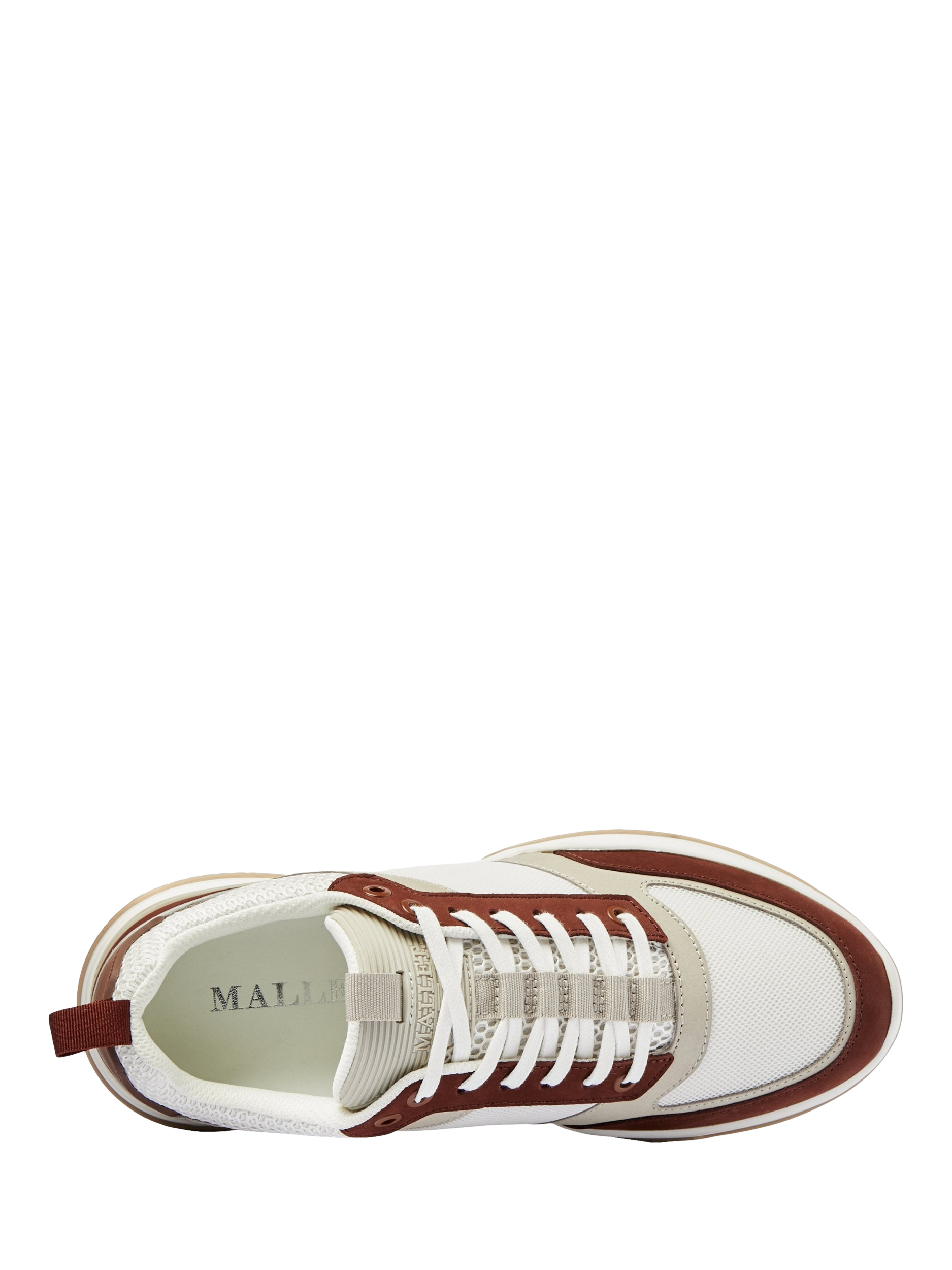 Product image 4 of 5, which shows Mallet Radnor Trainers, Tan, 12