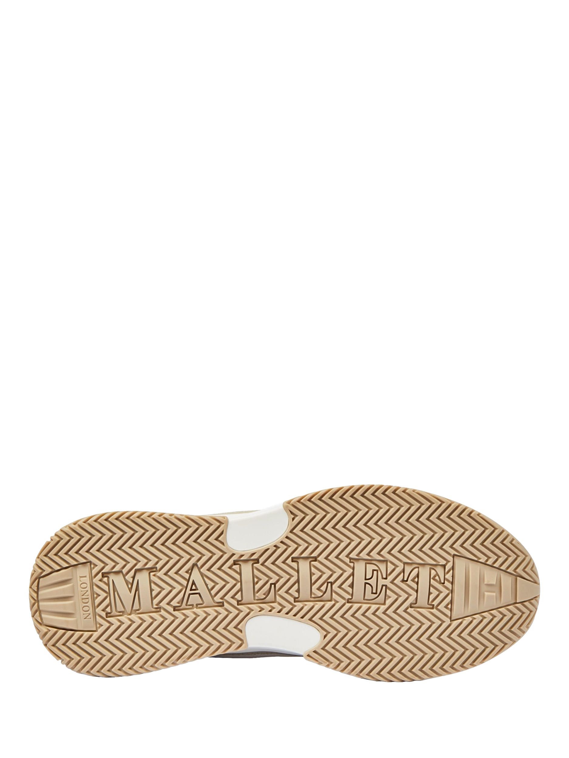 Product image 5 of 5, which shows Mallet Radnor Trainers, Tan, 12
