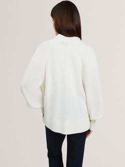 Ted Baker Mallee V-Neck Boxy Cardigan, White - view 2, White
