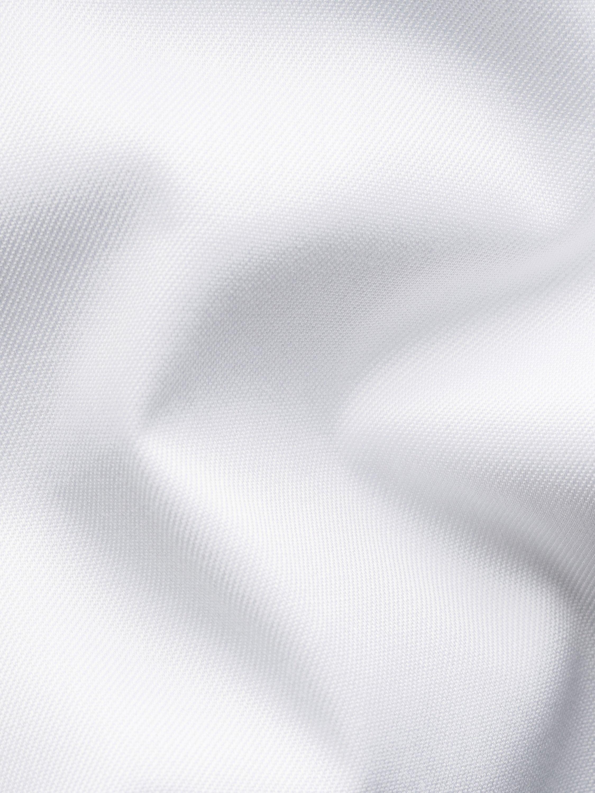 Product image 3 of 4, which shows Eton Signature Twill Cotton Shirt, White, 14.5