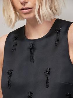 Ro&Zo Embellished Sleeveless Blouse - view 2, Black