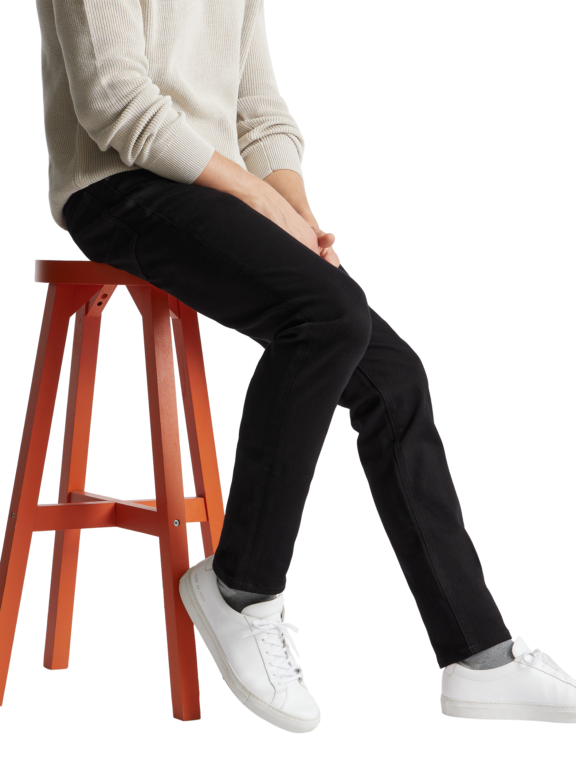 Product image 3 of 7, which shows SPOKE Original Denim Slim Fit Jeans, Infinity Black, W28/L30