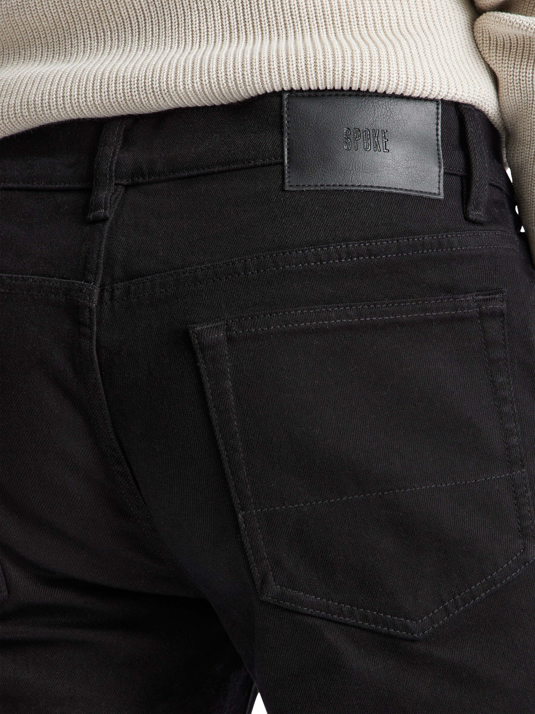 Product image 5 of 7, which shows SPOKE Original Denim Slim Fit Jeans, Infinity Black, W28/L30