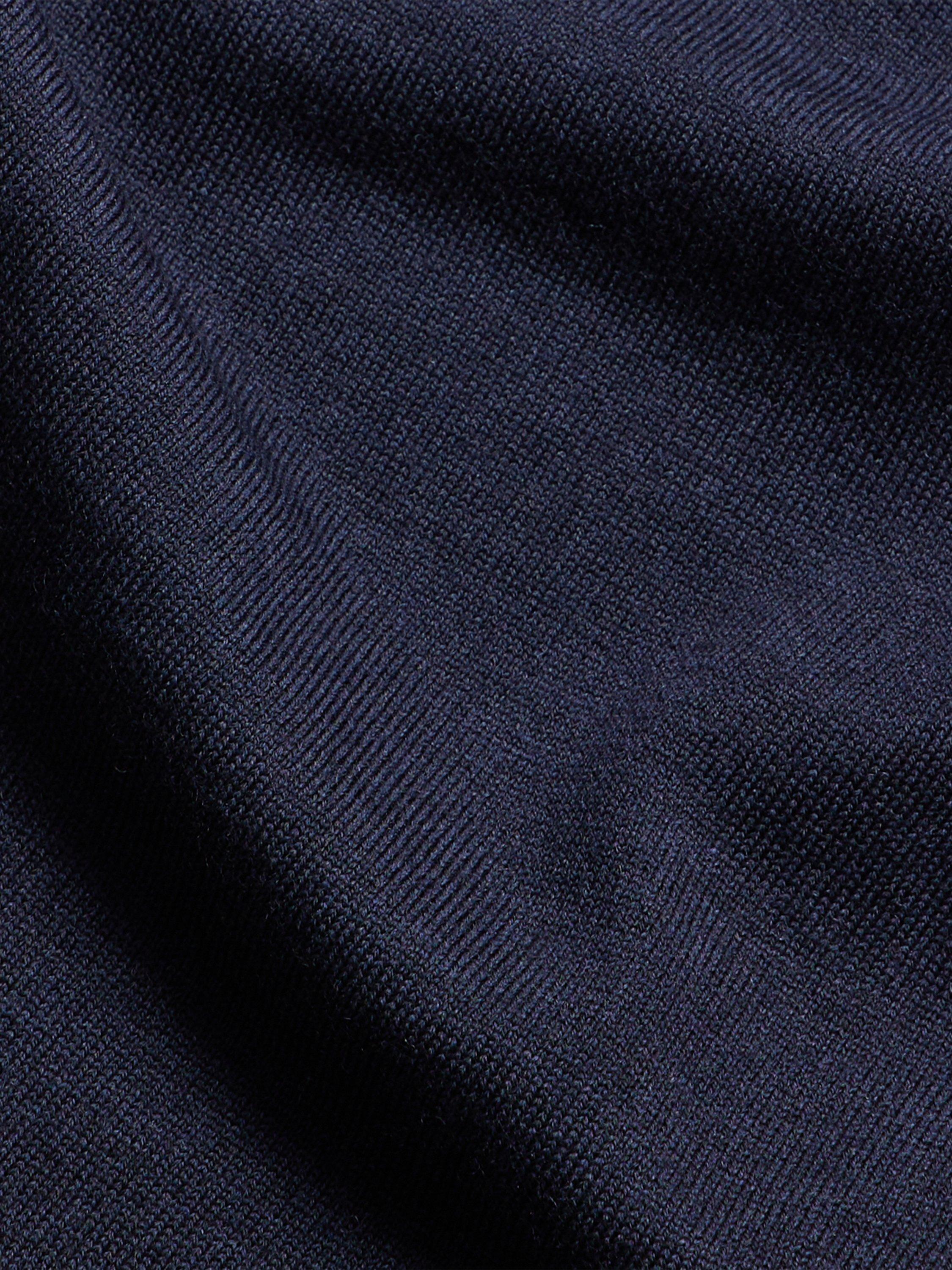 Product image 6 of 7, which shows SPOKE Merino Crew Slim Fit Jumper, Dark Navy, S Sht
