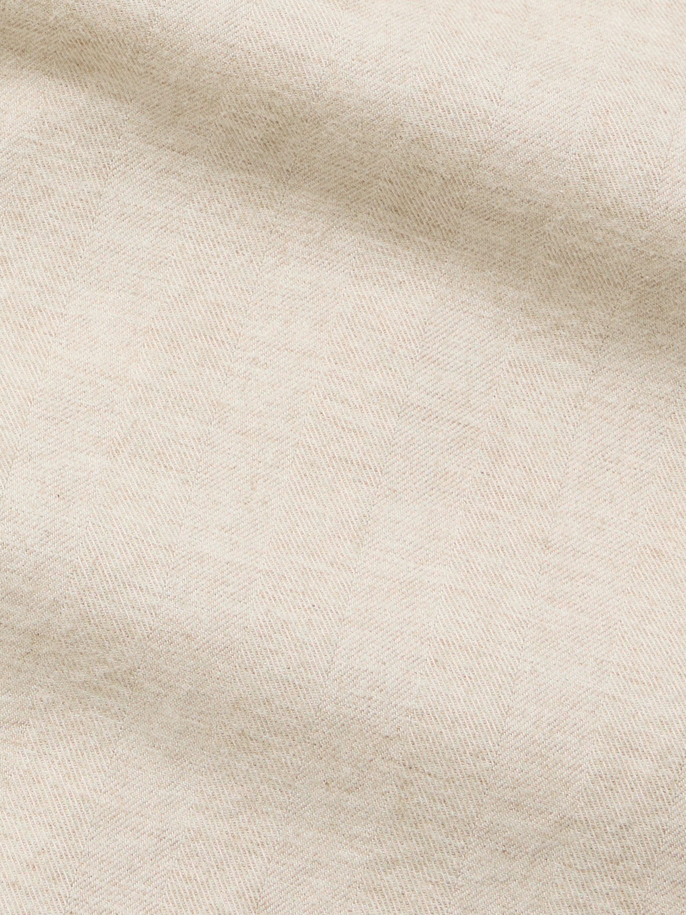 Product image 9 of 10, which shows SPOKE Flannel Straight Fit Shirt, Stone Marl, S Reg