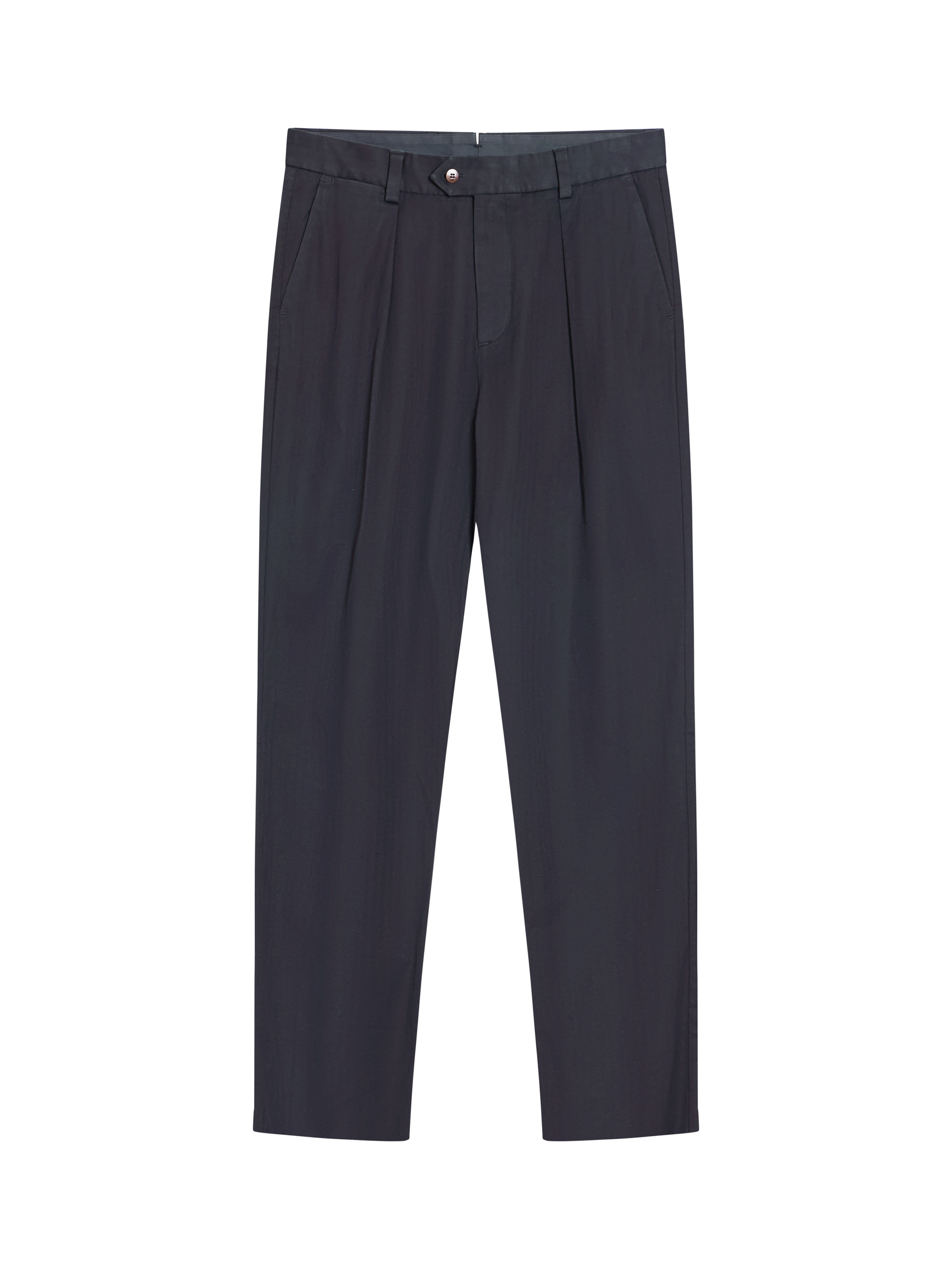 Product image 4 of 4, which shows SPOKE Hackneys Relaxed Fit Chinos, Dark Navy, W28/L30