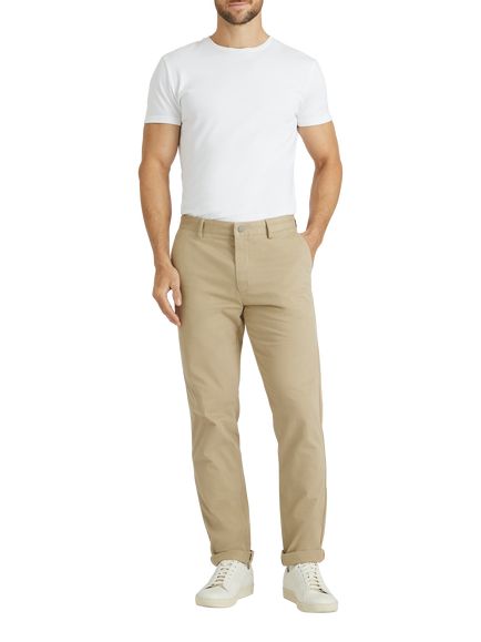 SPOKE Heroes Regular Thigh Slim Chinos, Beige