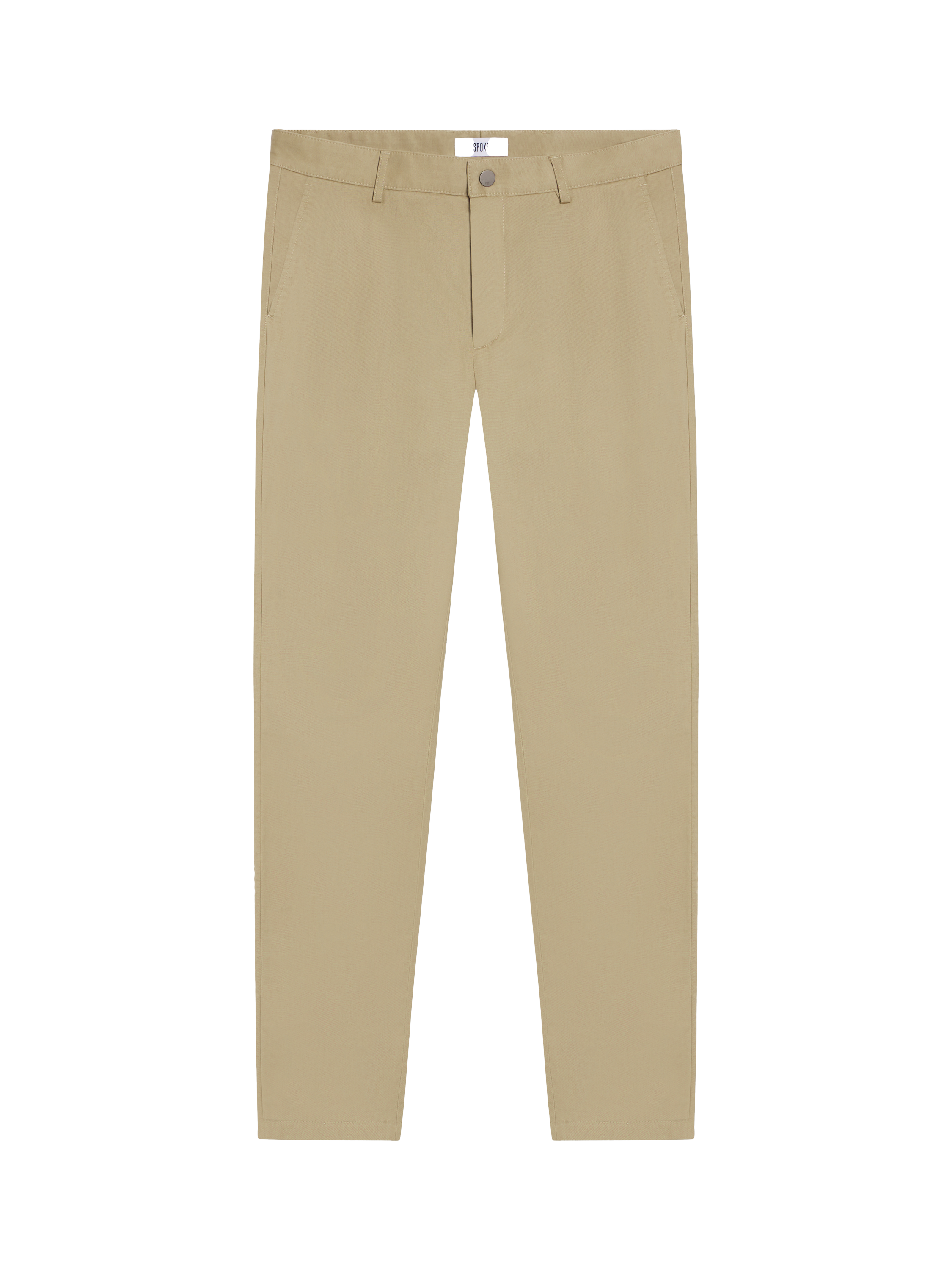 Product image 7 of 7, which shows SPOKE Heroes Cotton Blend Slim Fit Chinos, Beige, W28/L30