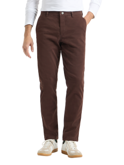 SPOKE Heroes Regular Thigh Slim Chinos - view 2, Walnut