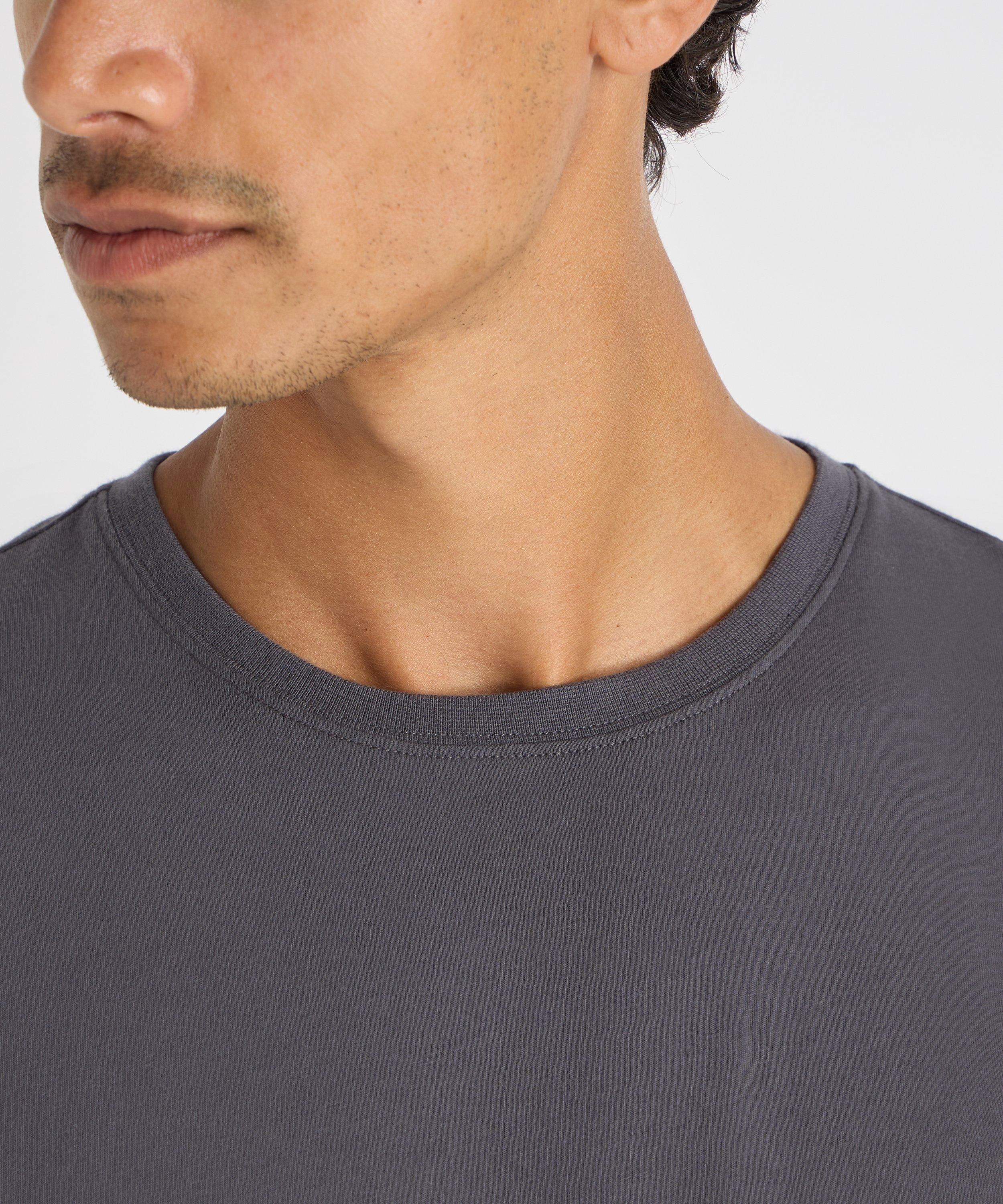 Product image 5 of 9, which shows SPOKE Original Cotton Slim Fit T-Shirt, Graphite, S Sht