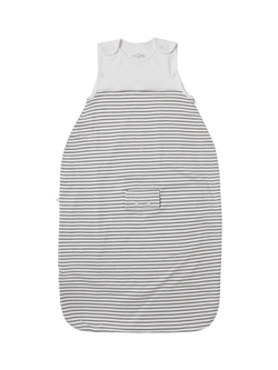 MORI Baby Sleeping Bag, 2.5 Tog, Grey Stripe, Grey Stripe