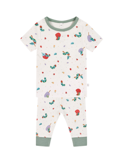 MORI Baby The Very Hungry Caterpillar Short Sleeve Pyjama Set, Vhc Print