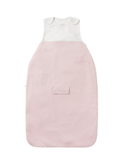MORI Baby Sleeping Bag, 0.5 Tog, Blush Stripe, Blush Stripe
