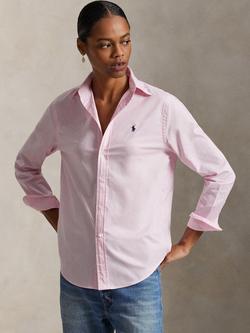Polo Ralph Lauren Classic Fit Cotton Twill Shirt, Pink, Pink