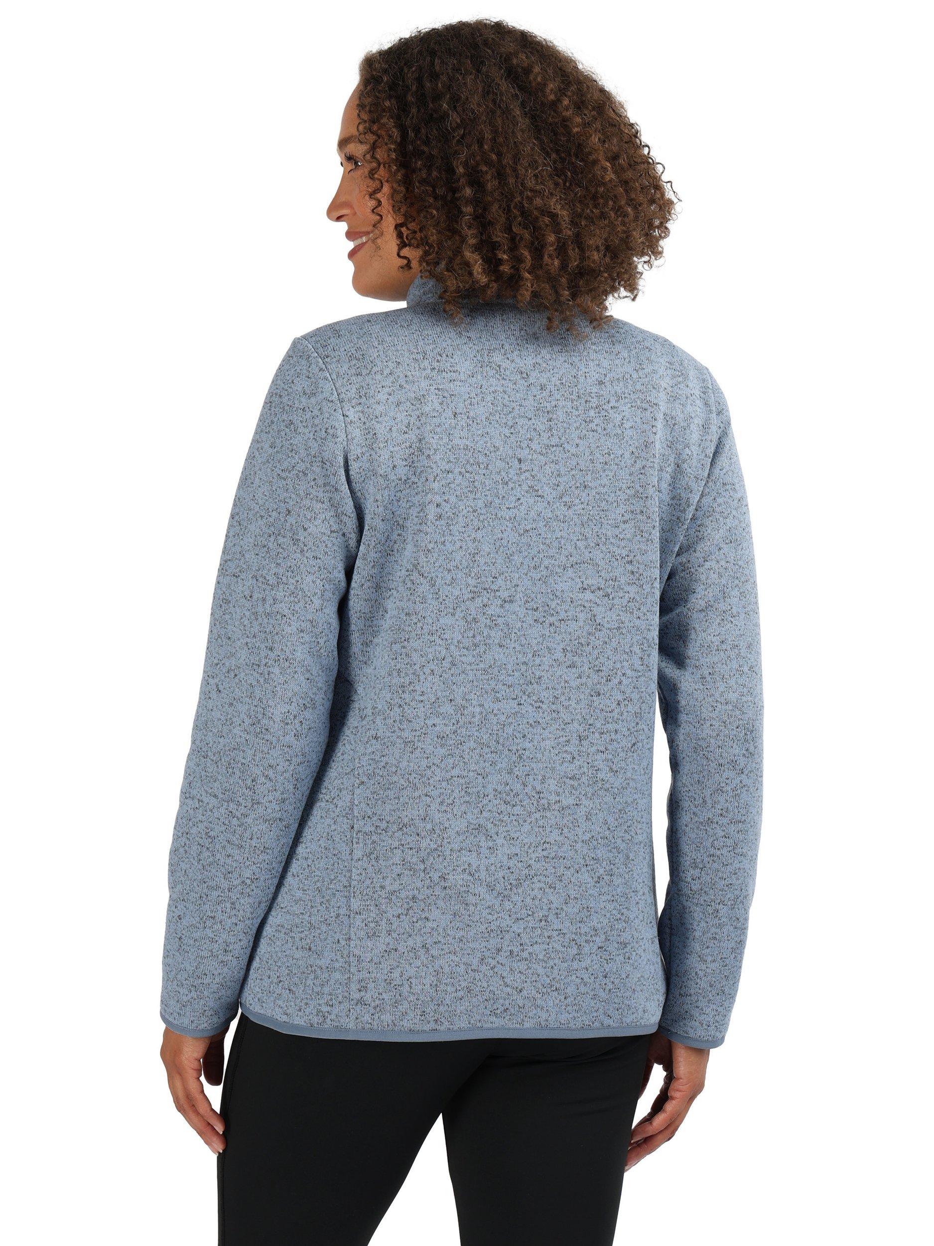 Product image 2 of 8, which shows Rohan Kiruna Fleece, Frost Blue Marl, XS