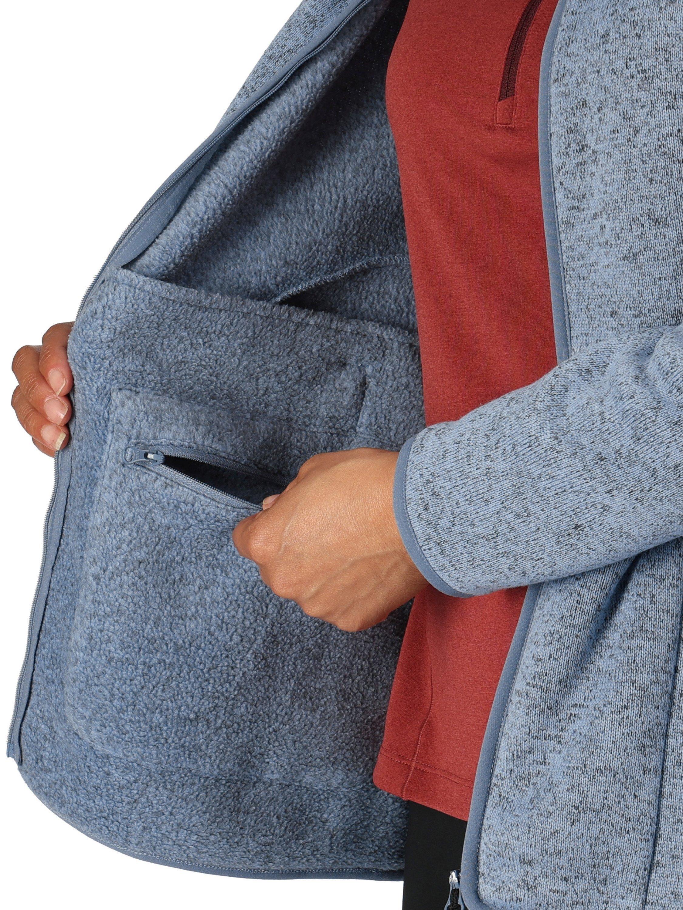 Product image 7 of 8, which shows Rohan Kiruna Fleece, Frost Blue Marl, XS