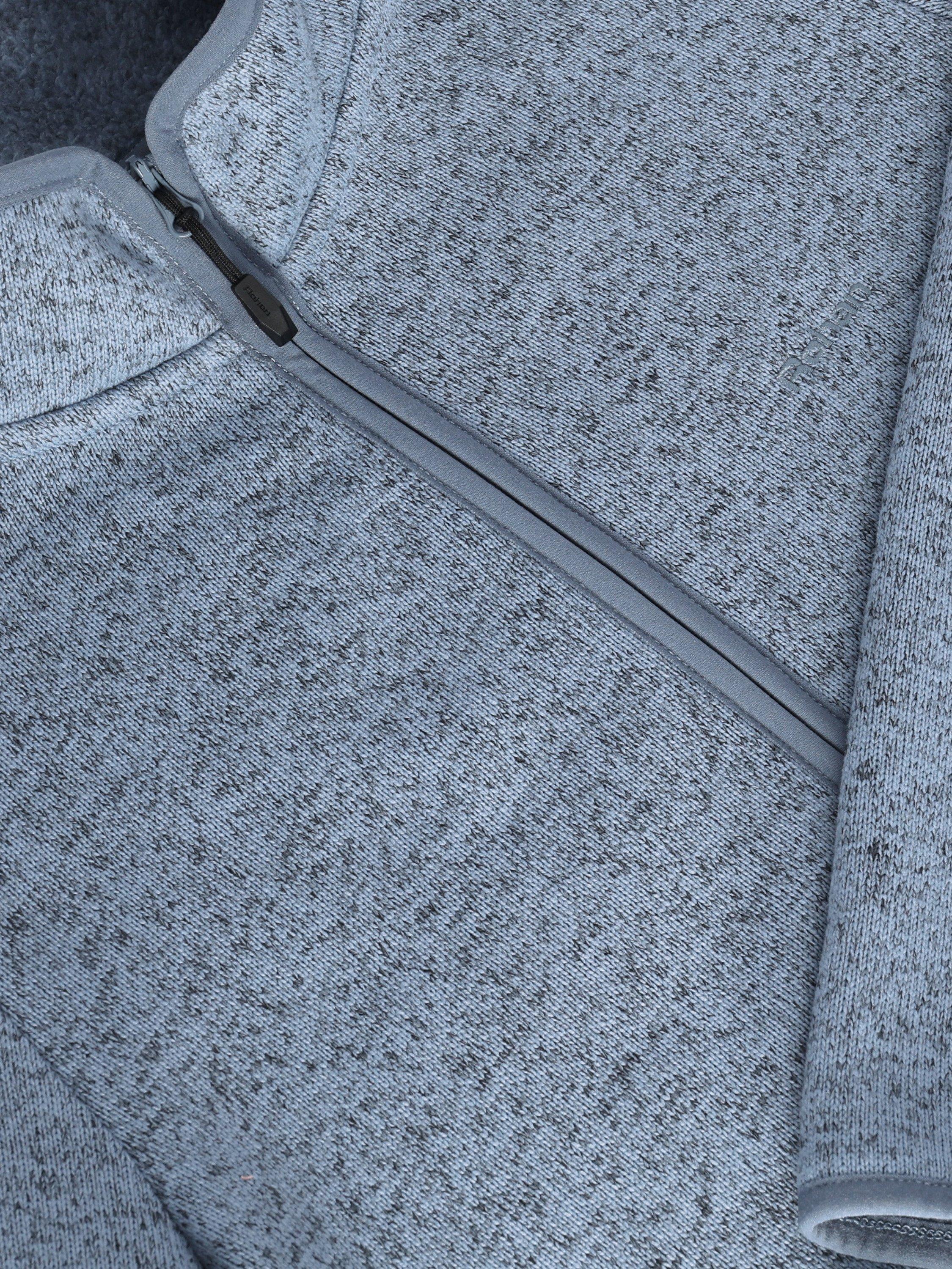 Product image 8 of 8, which shows Rohan Kiruna Fleece, Frost Blue Marl, XS