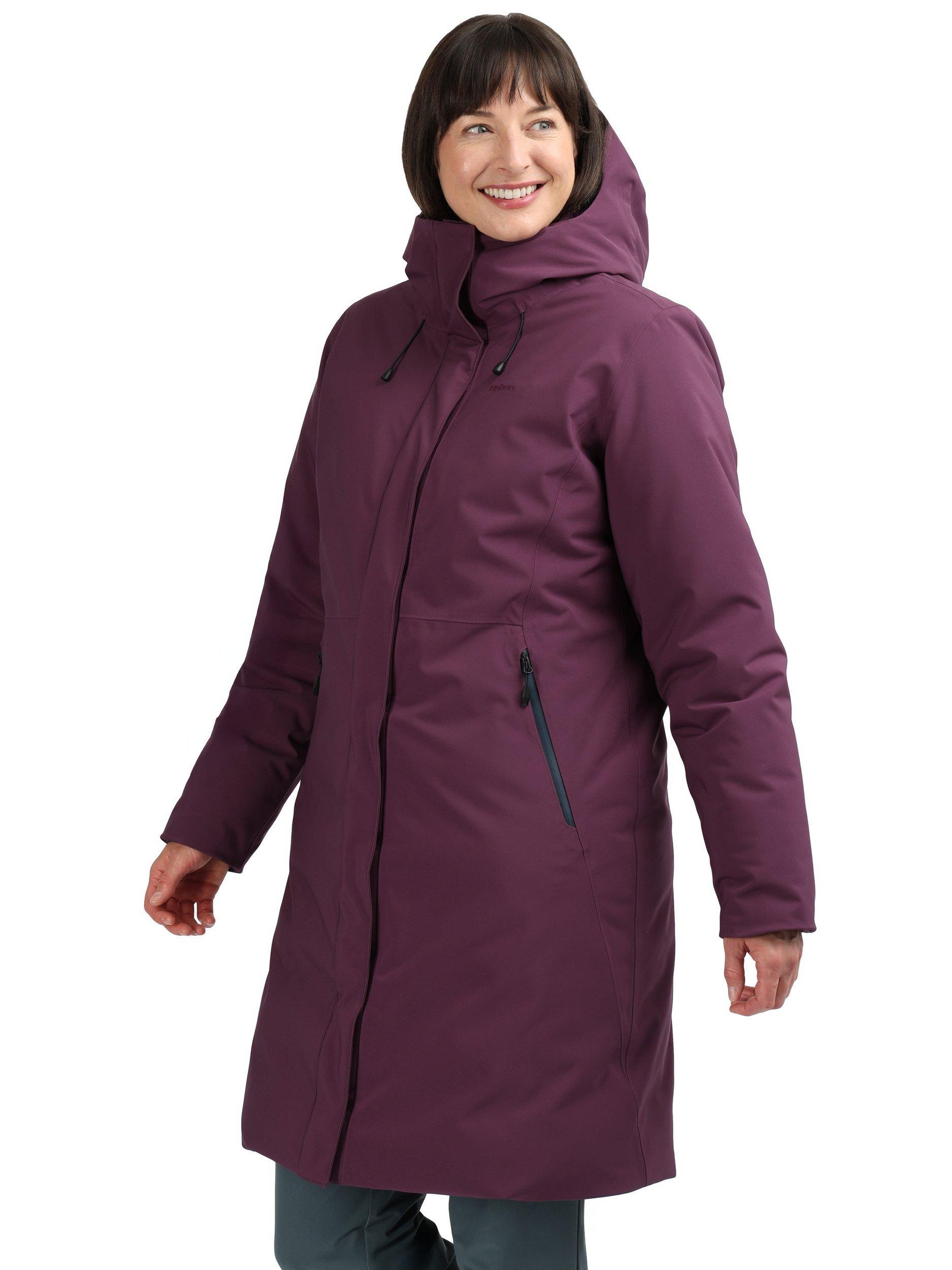 Product image 1 of 8, which shows Rohan Oslo Waterproof Jacket, Blackberry Purple, XS