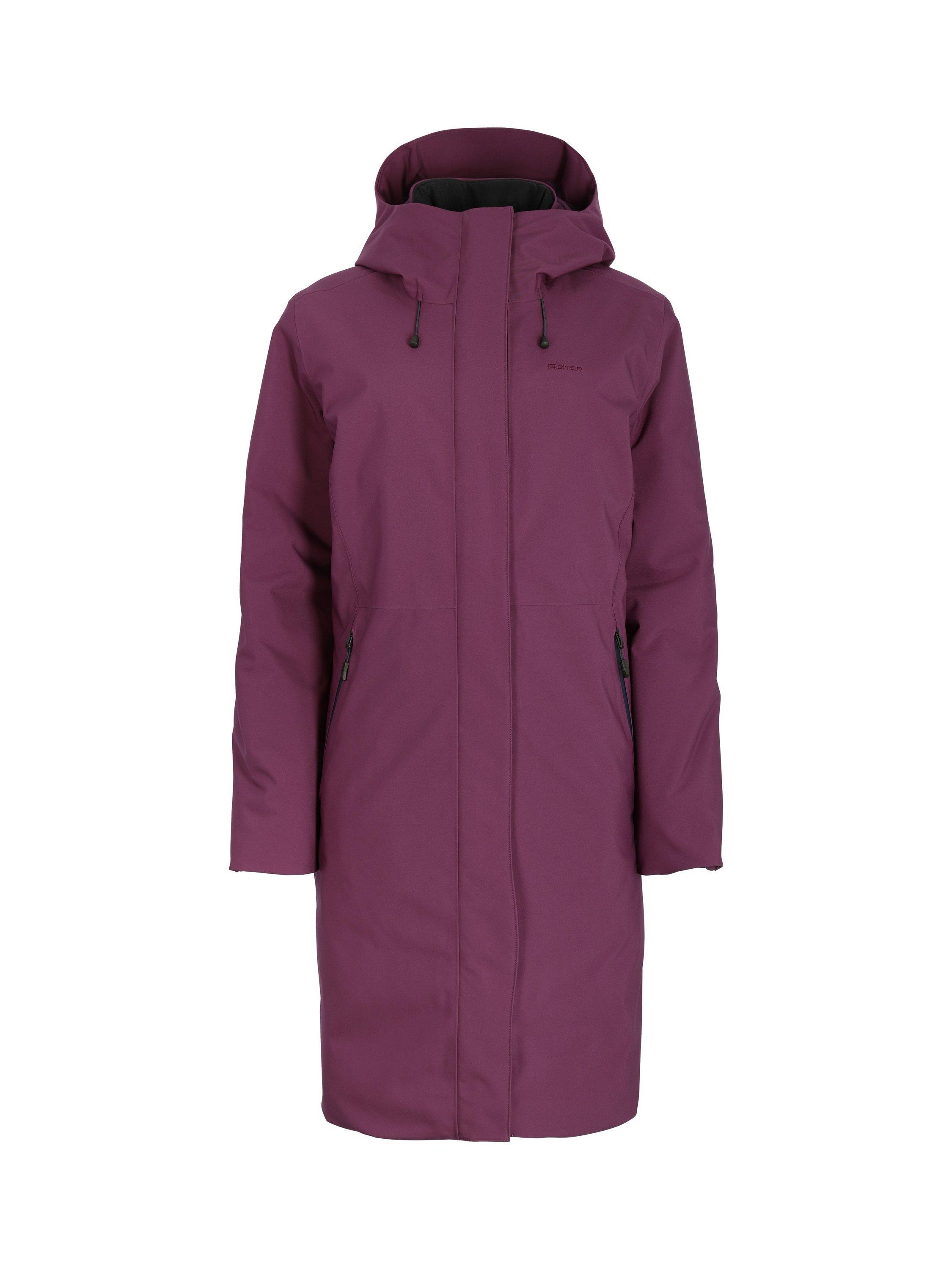 Product image 3 of 8, which shows Rohan Oslo Waterproof Jacket, Blackberry Purple, XS