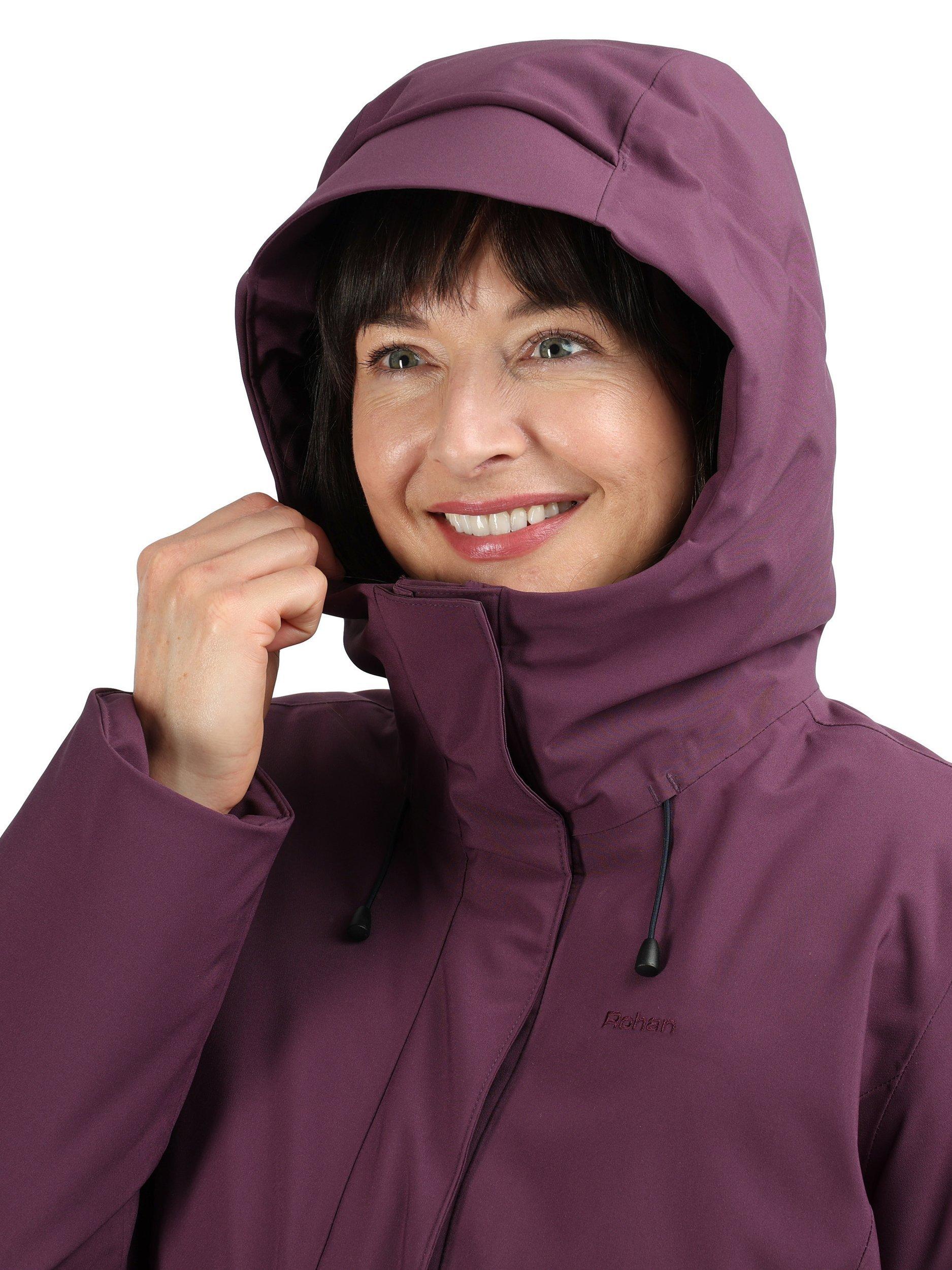 Product image 4 of 8, which shows Rohan Oslo Waterproof Jacket, Blackberry Purple, XS