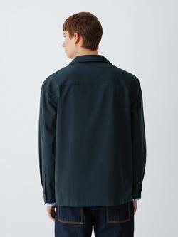 Kin Long Sleeve Flap Pocket Shirt, Dark Blue - view 2, Dark Blue