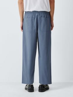 Kin Cropped Cotton Trousers, Oxford Tan - view 2, Oxford Tan