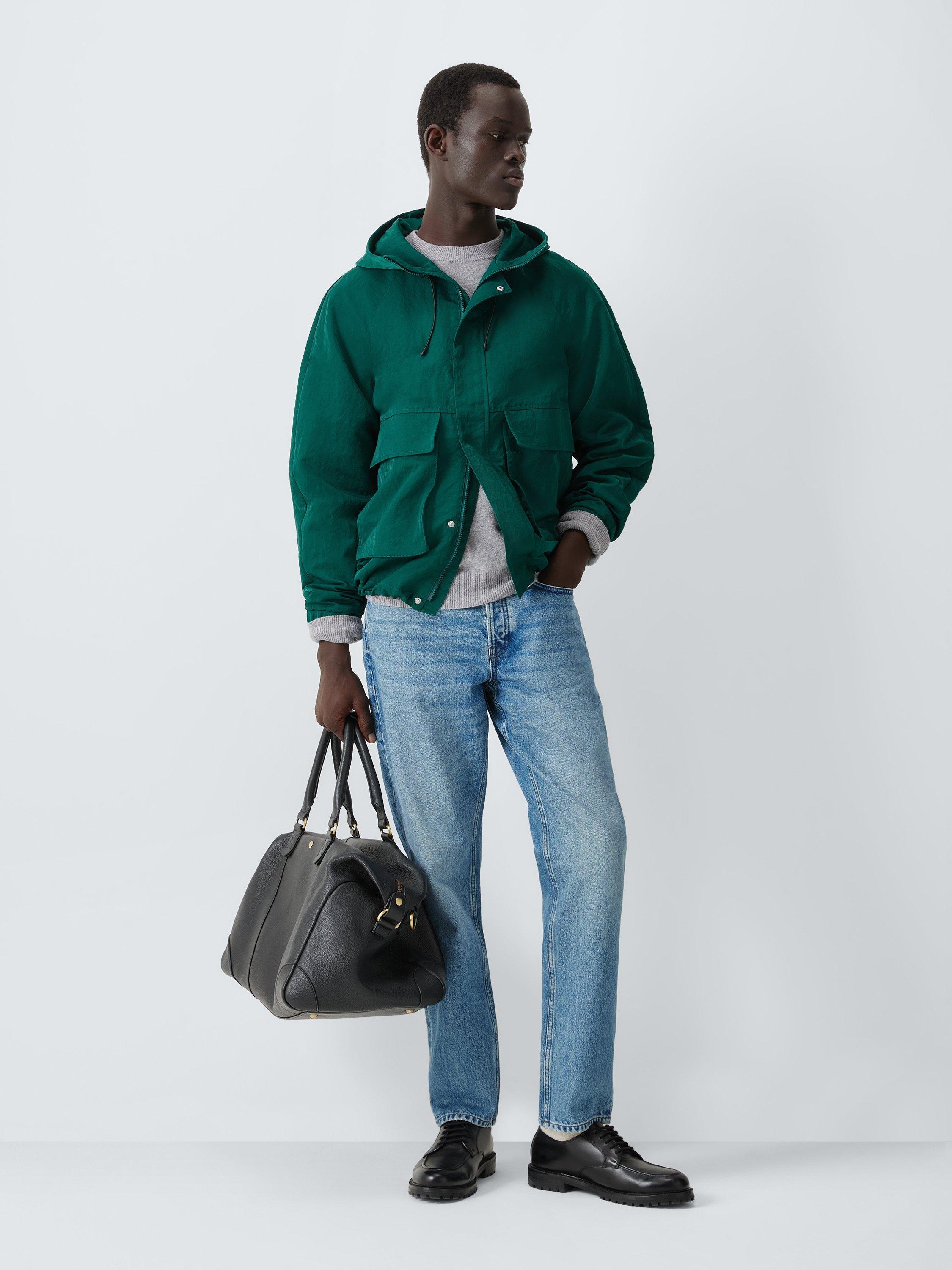 Product image 3 of 6, which shows John Lewis Parka Jacket, Botanical Green, S
