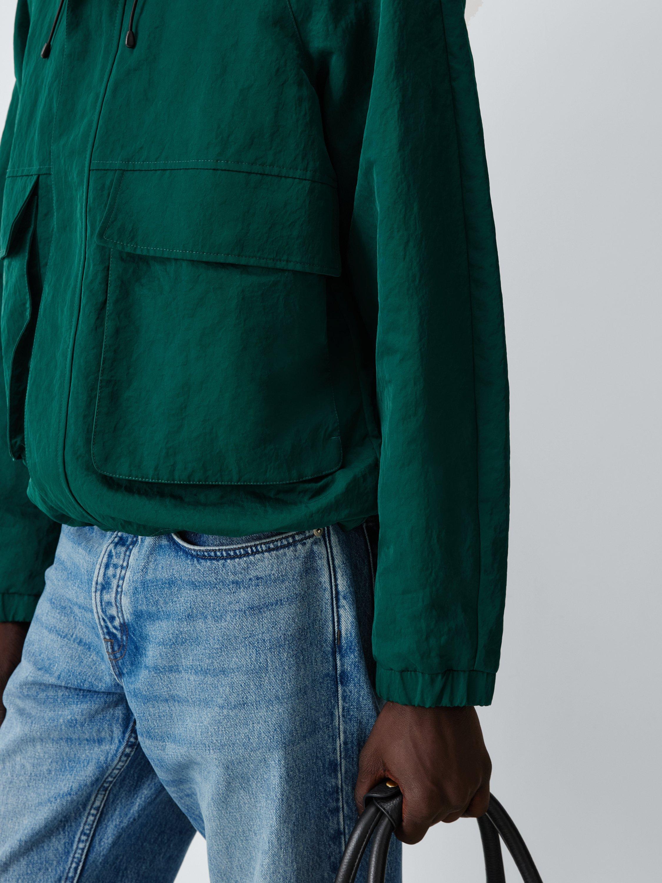 Product image 6 of 6, which shows John Lewis Parka Jacket, Botanical Green, S