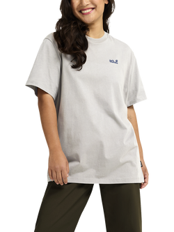 Jack Wolfskin Cotton Live Wild T-Shirt, Paw Stark White, Paw Stark White
