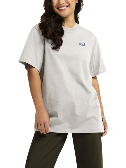 Jack Wolfskin Cotton Live Wild T-Shirt, Paw Stark White, Paw Stark White