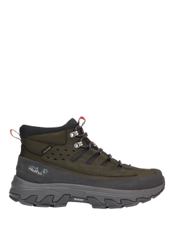 Jack Wolfskin Men's Apex Hike Texapore Mid Hiking Boots, Obsidian Moss, Obsidian Moss