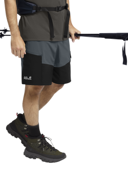 Jack Wolfskin Men's Apex Hike Texapore Mid Hiking Boots, Obsidian Moss - view 2, Obsidian Moss